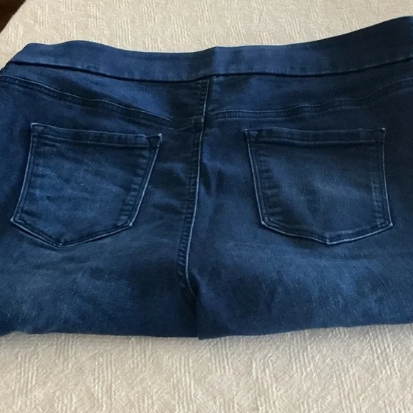 Nine West Dark Blue Jean Shorts - Picture 4 of 4